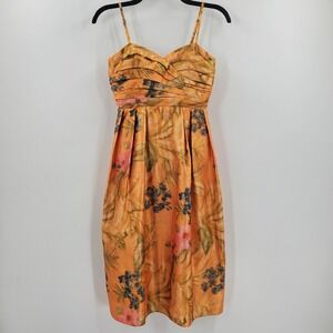 Anthropologie Botanica Floral Dress by James Coviello Size 0